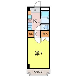 パレス三宝の物件間取画像